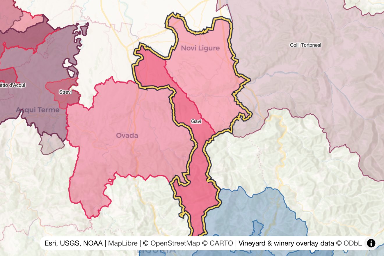 Map of Gavi