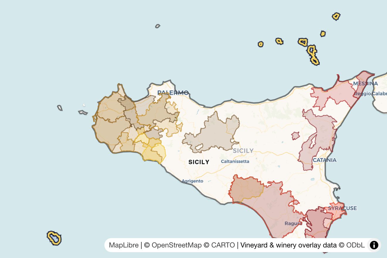 Map of Pantelleria
