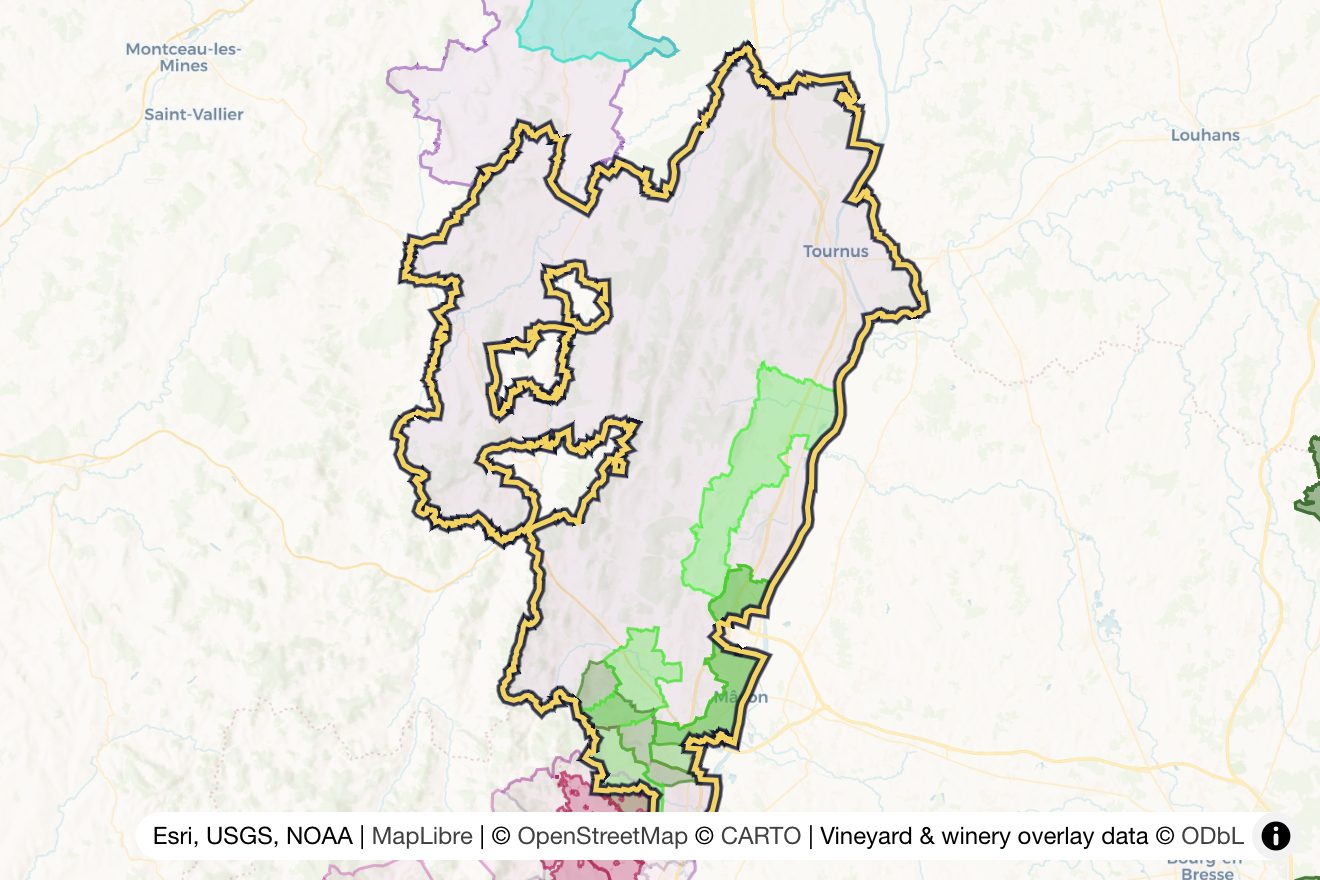 Map of Macon