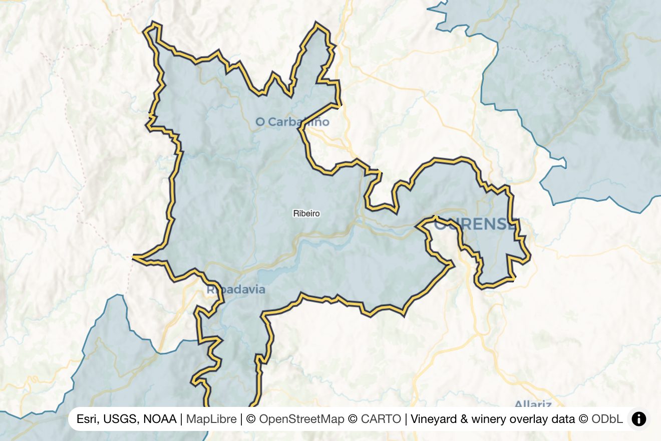 Map of Ribeiro