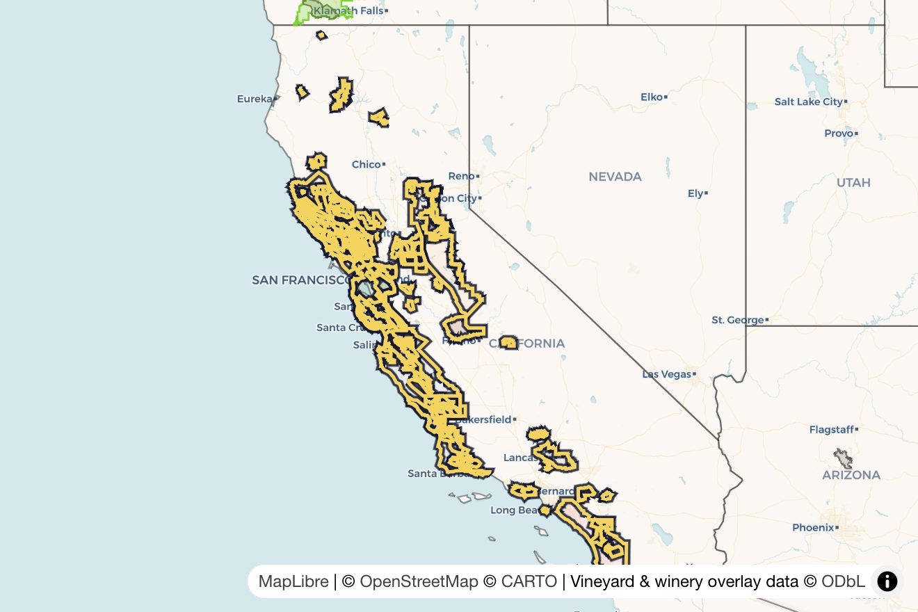 Map of California