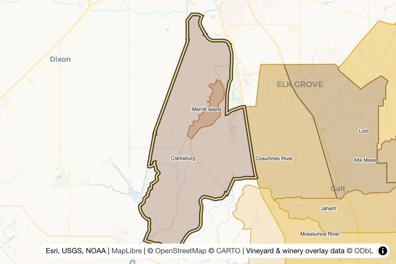 Map of Clarksburg