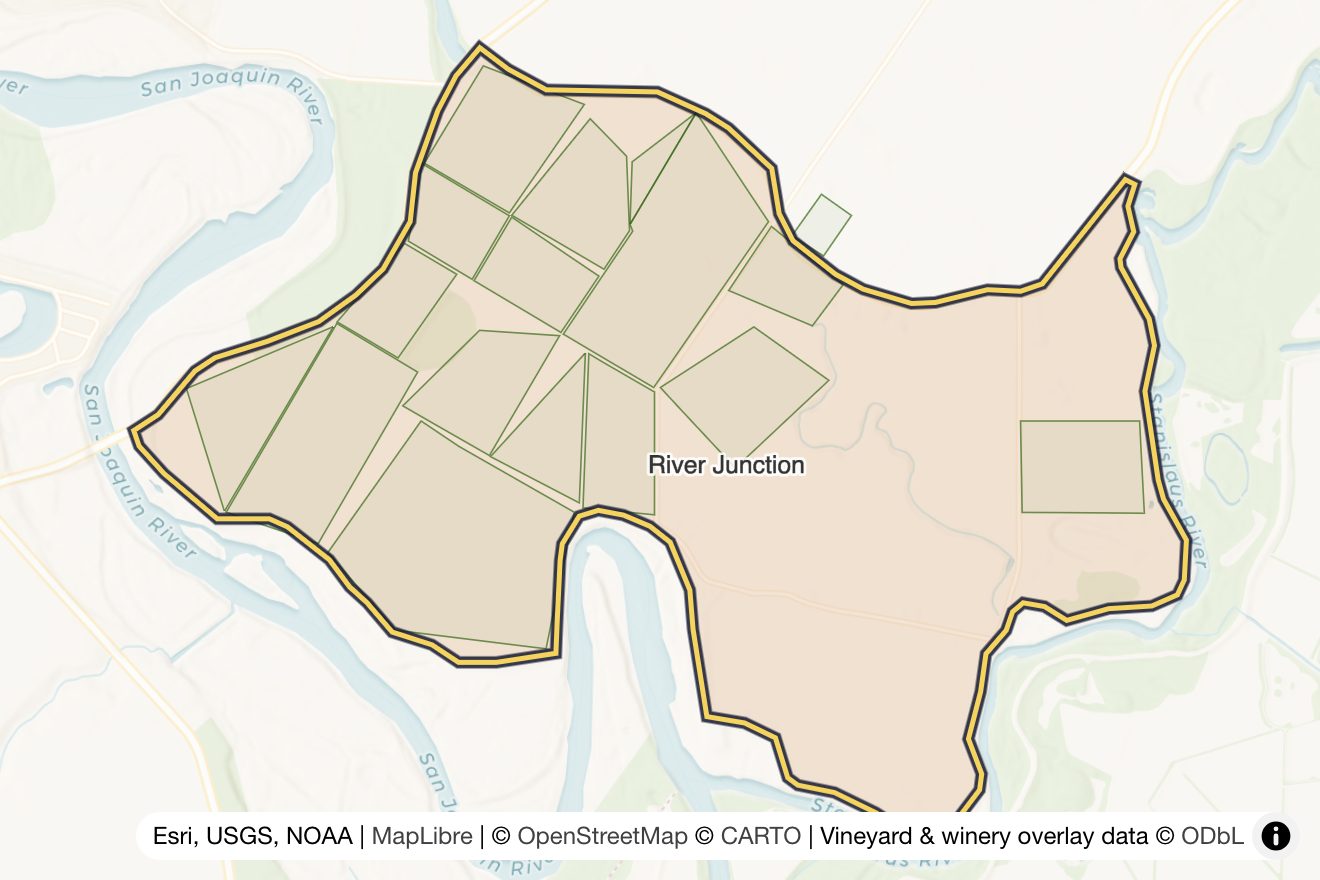 Map of River Junction