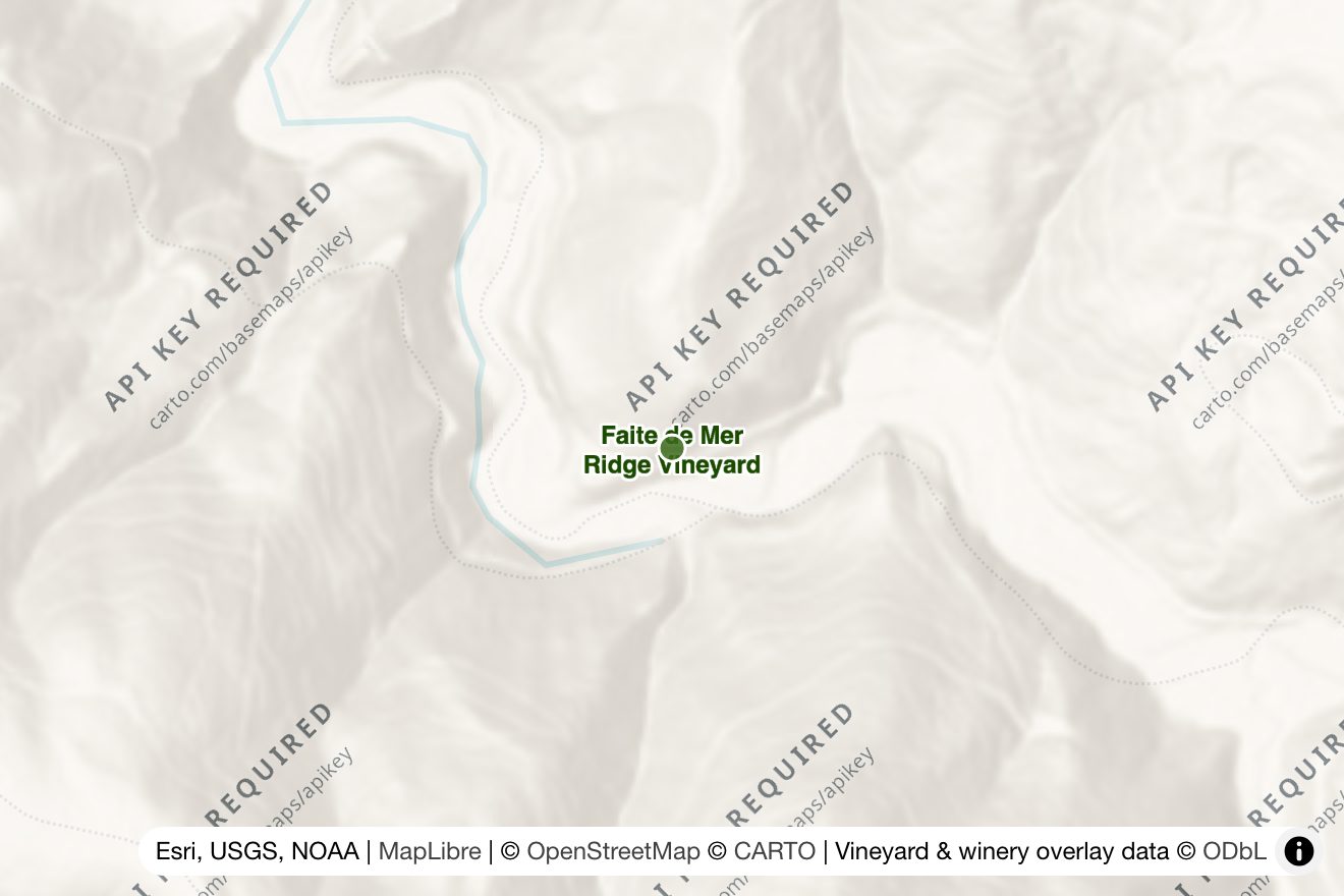Map of Faite de Mer Farm