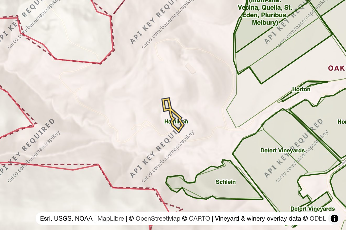 Map of Harlan Estate