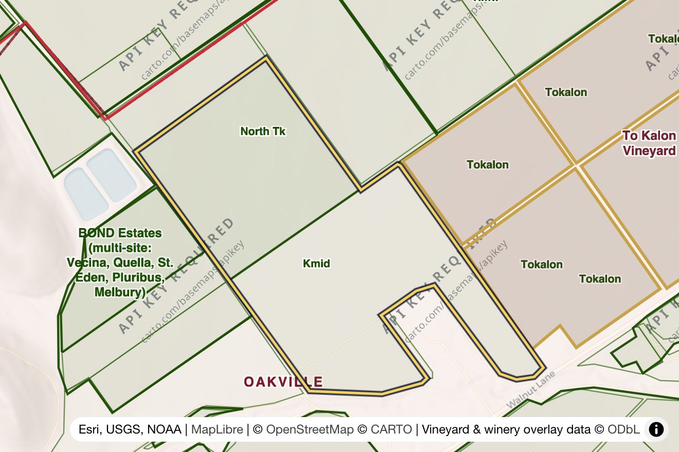 Map of Vine Hill Ranch