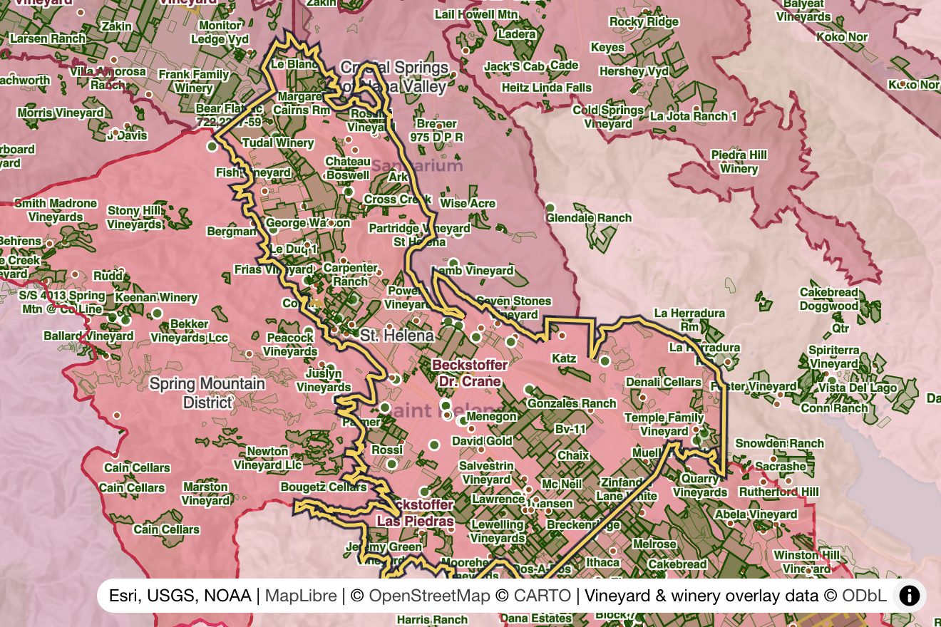 Map of St. Helena