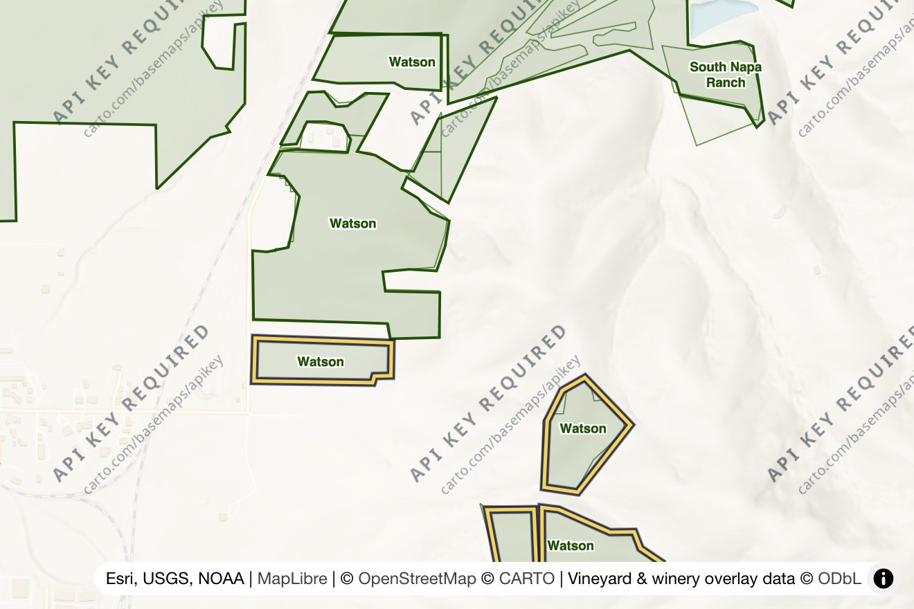 Map of Watson Ranch
