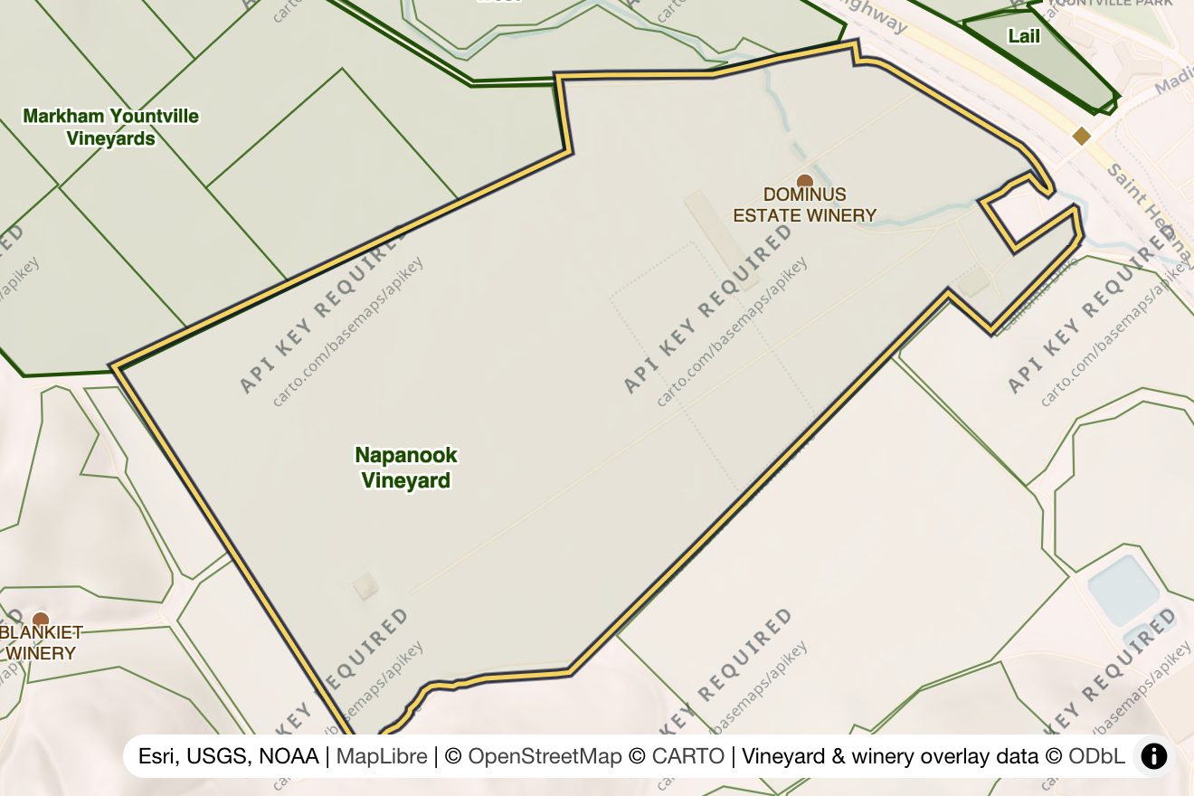 Map of Napanook