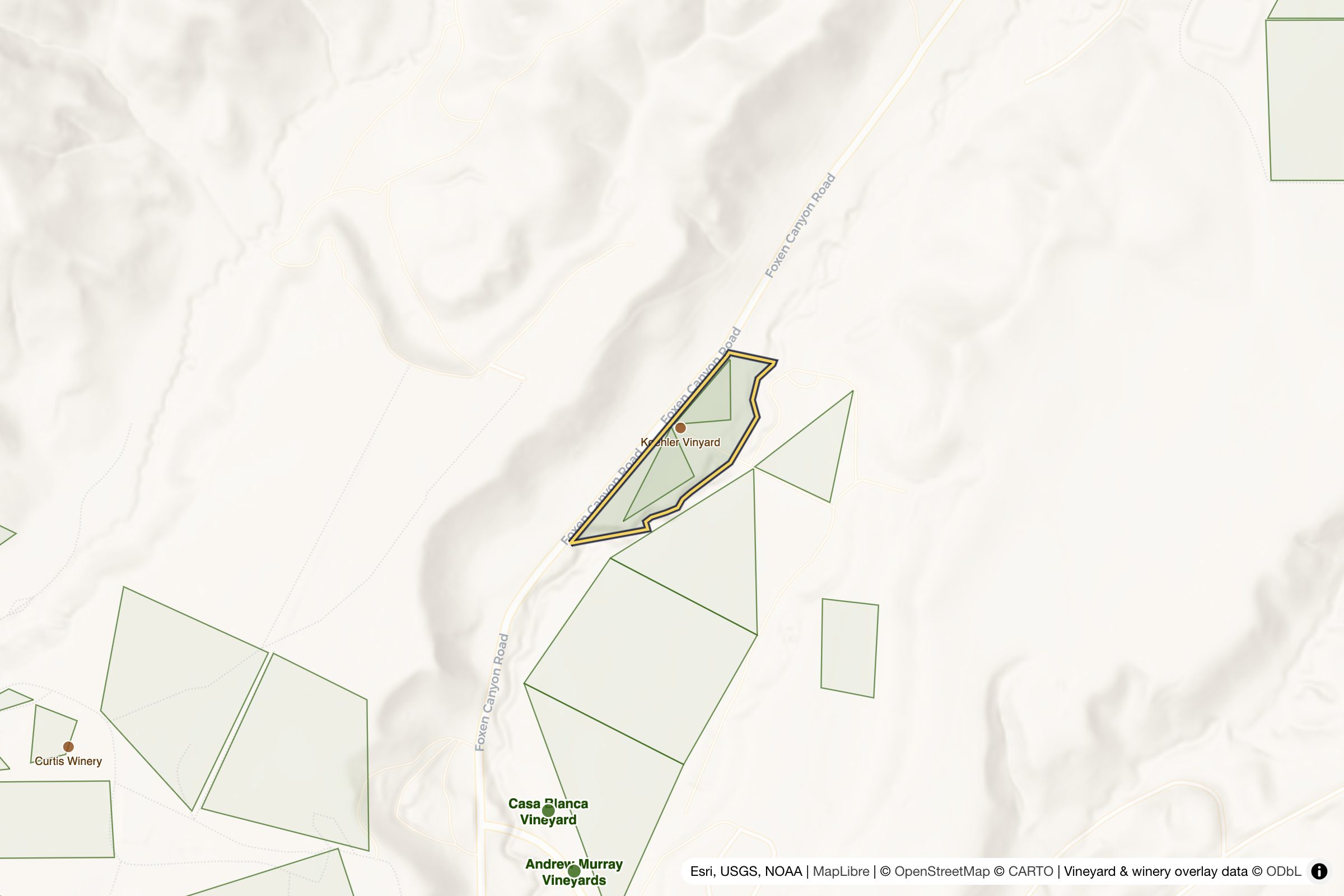 Map of Jurassic Vineyard