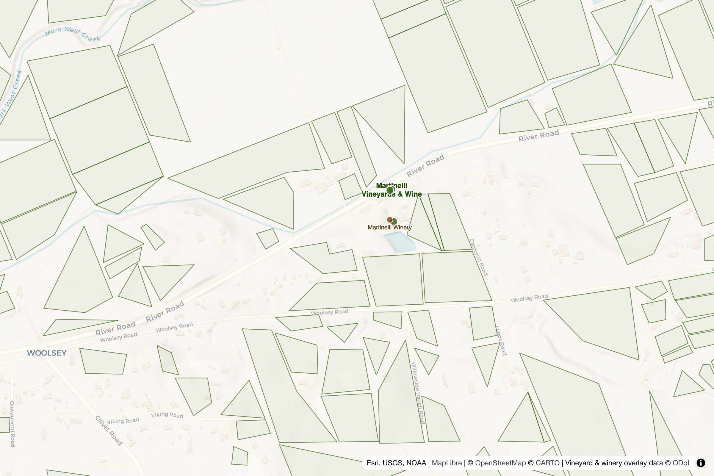 Map of Hop Barn Hill
