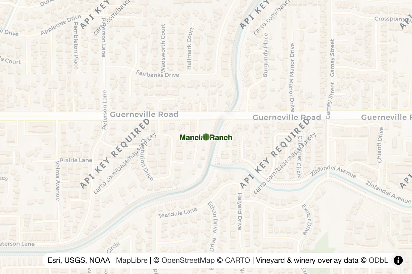 Map of Mancini Ranch